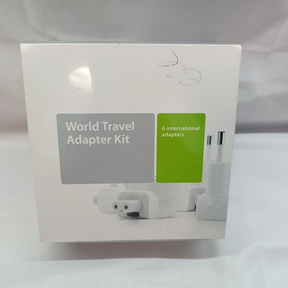 Apple World Travel Adapter Kit 6 International Adapters Brand New Sealed